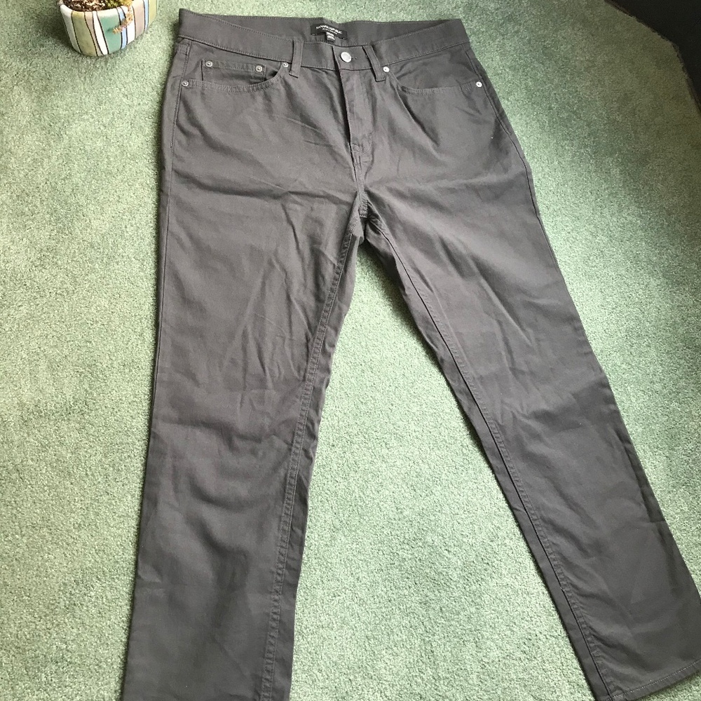 Banana Republic Slim 5-pocket Gray Jeans